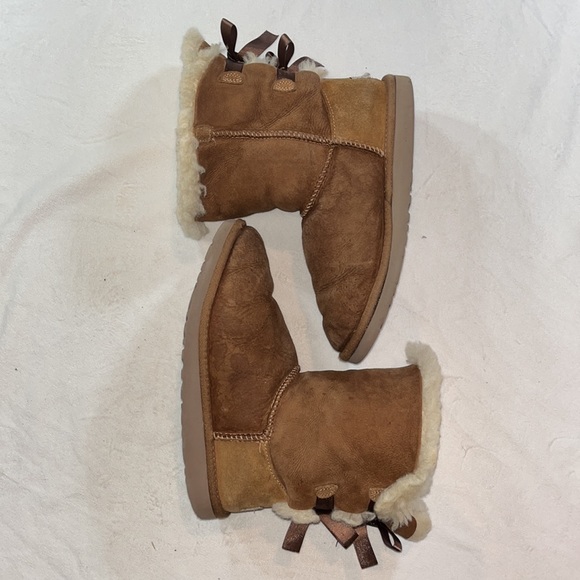 UGG Bailey Bow II in chestnut brown - Picture 3 of 13